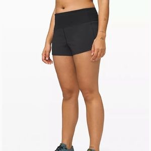 Lululemon Speed-Up High-Rise Short Black 8 2.5”